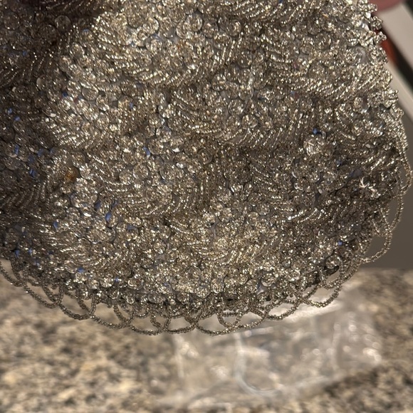 Elegant Sequin Evening Clutch - Gold and Pink - Picture 4 of 7